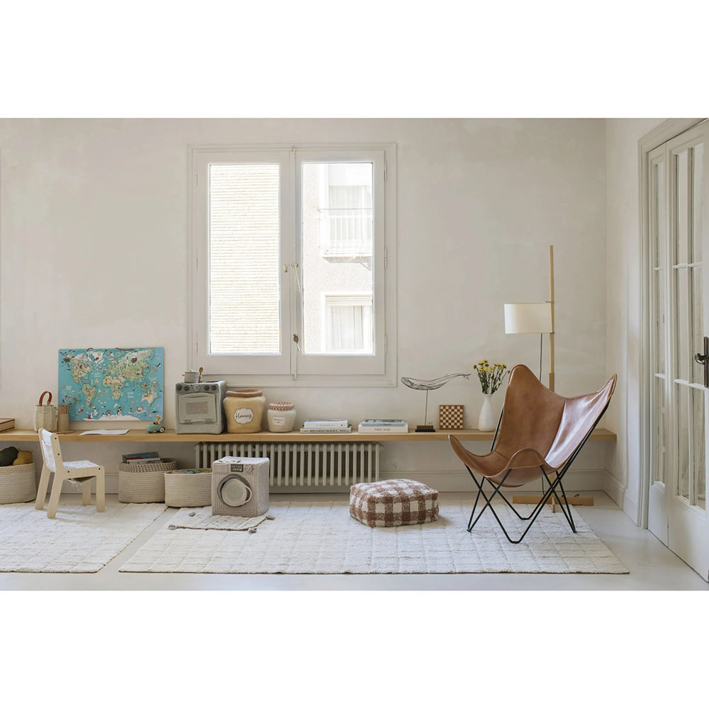 Lorena Canals - Pouf Vichy - Toffee