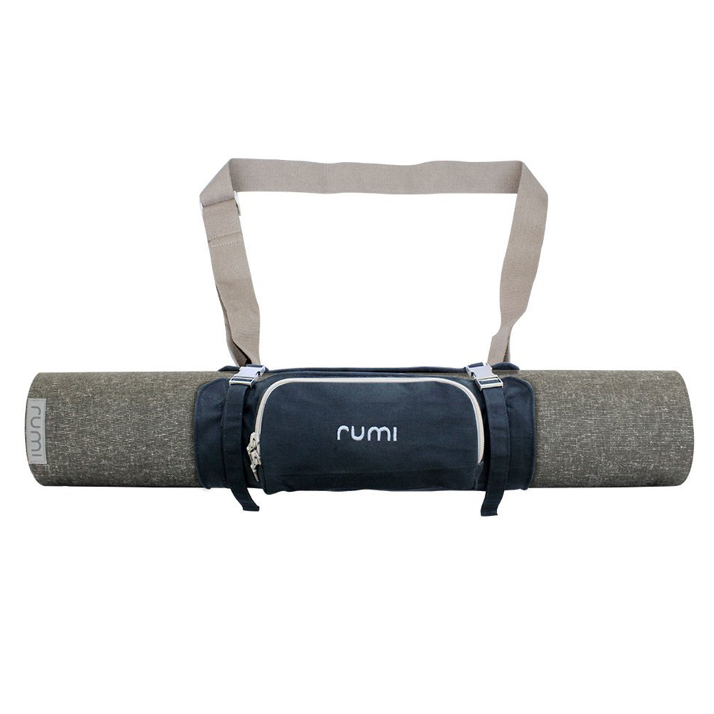 Rumi Earth - Origami Yoga Mat Carrier - Graphite