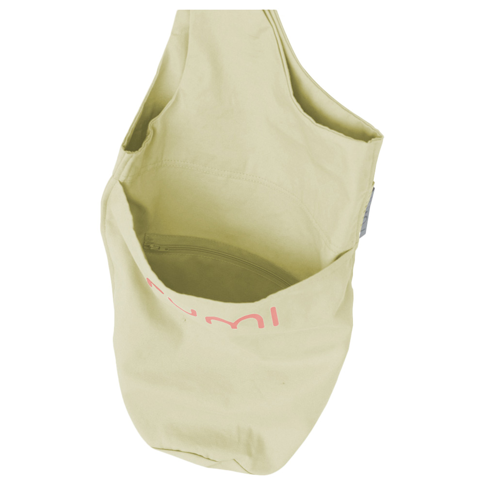 Rumi Earth - Yoga Tote Sand - Coral Logo