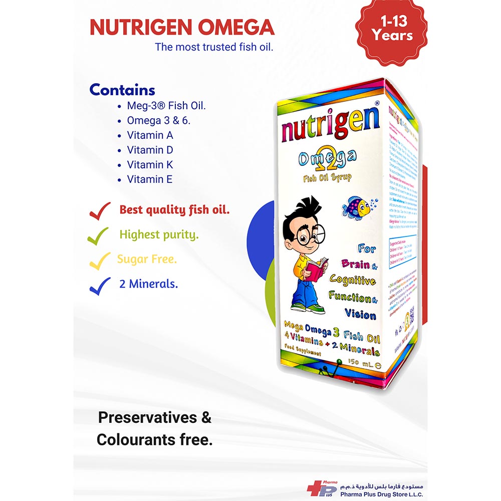 Nutrigen - Omega Syrup 150Ml