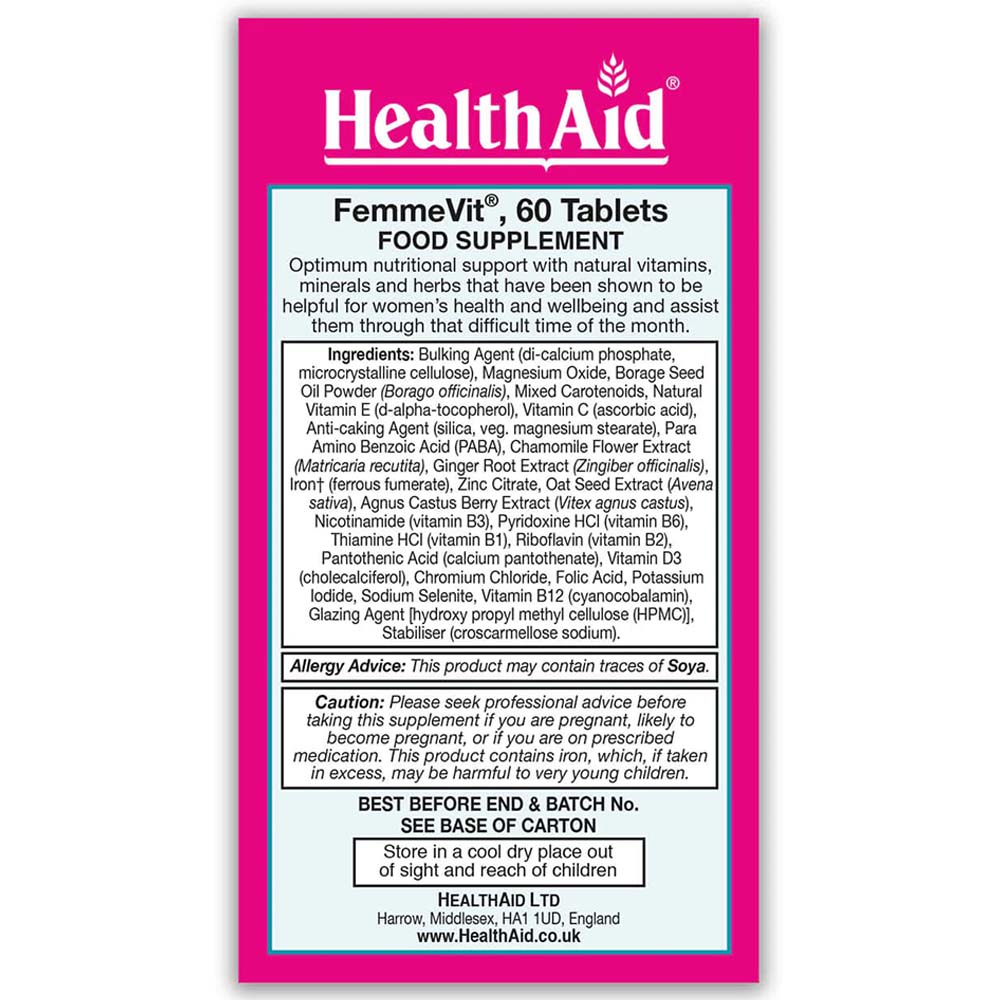 Healthaid - Femmevit Tablets