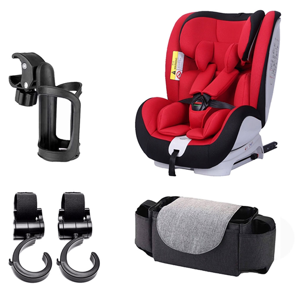 Pikkaboo CherrySpin 360 Isofix Car Seat & Stroller Accessories Bundle