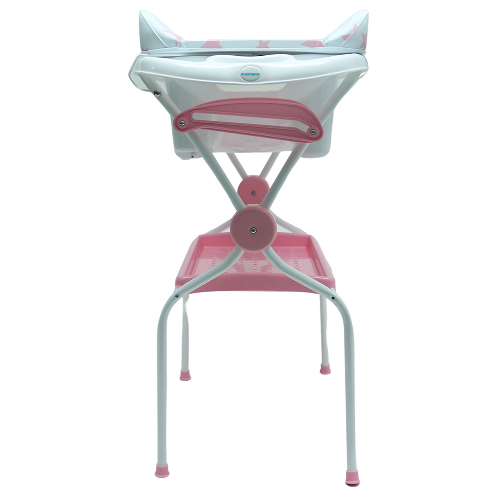 Plastimyr - Anatomic Overbide Babybath - Ona Pink Stars (Exclusive)