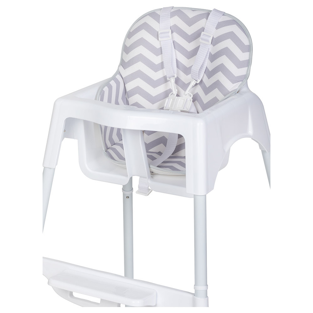 Plastimyr High Chair Cover Zigzag - Grey (Exclusive)