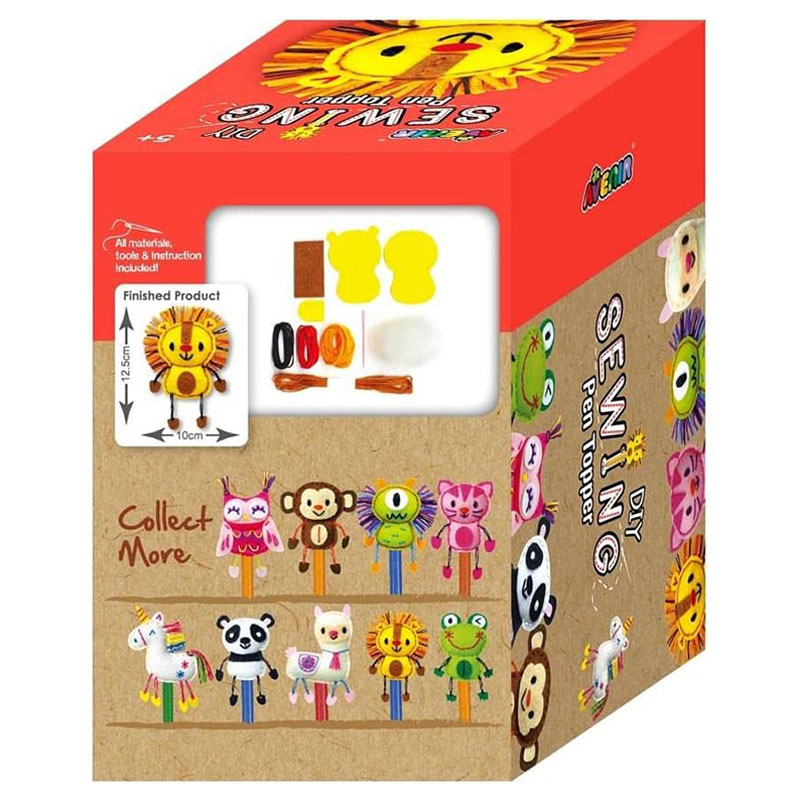 Avenir - Diy Pen Topper Sewing Kit - Lion