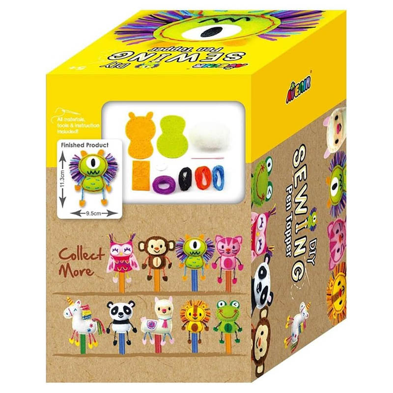 Avenir - Diy Pen Topper Sewing Kit - Monster