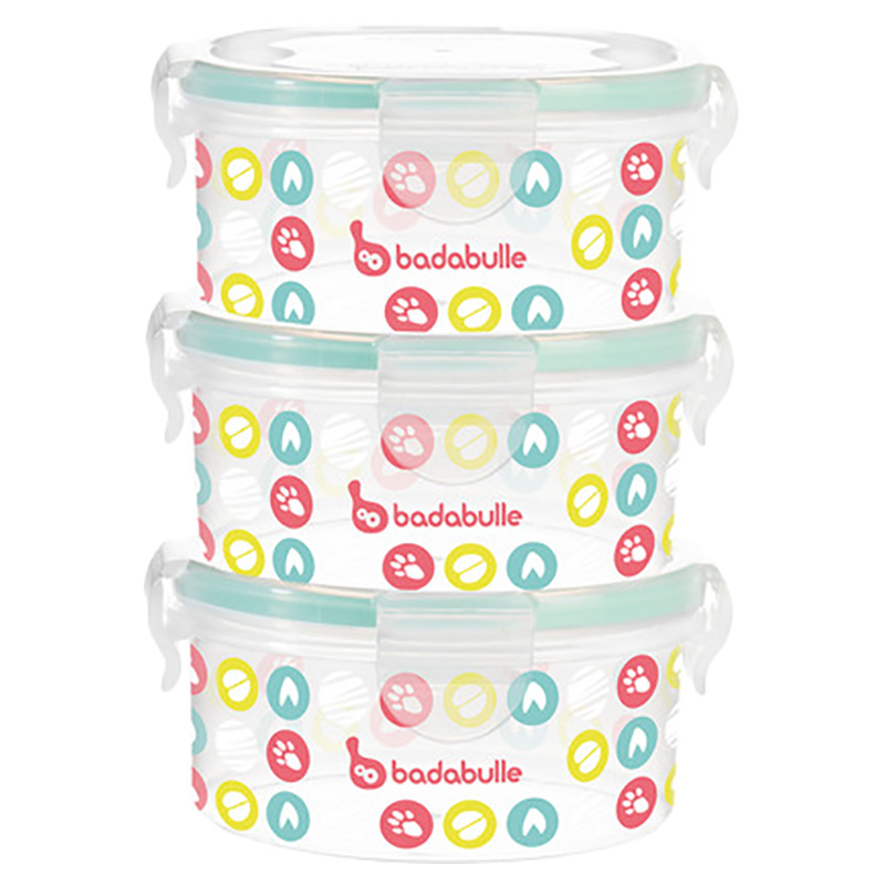 Badabulle Containers Set, 300ml, Pack Of 3