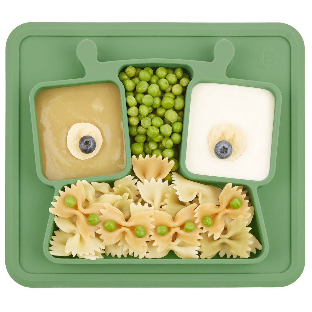 Badabulle Non-Slip Compartment Plate