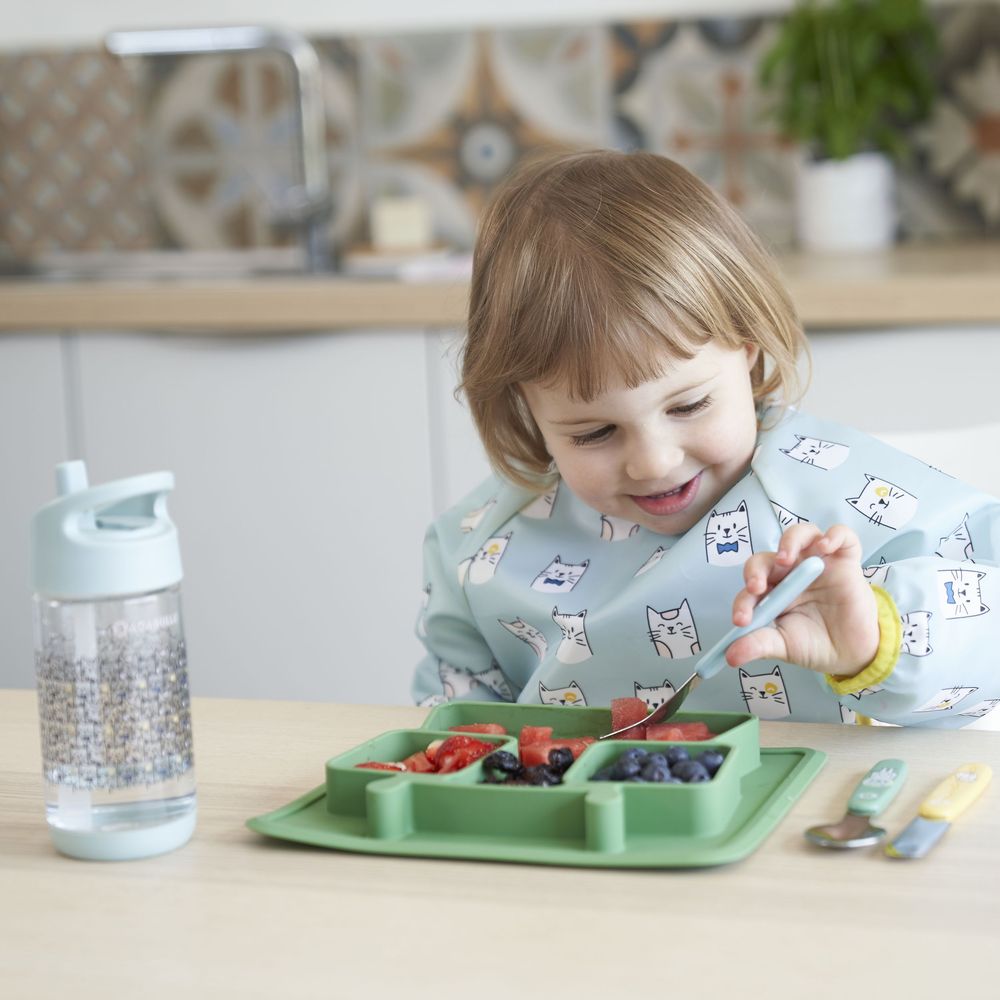 Badabulle Non-Slip Compartment Plate