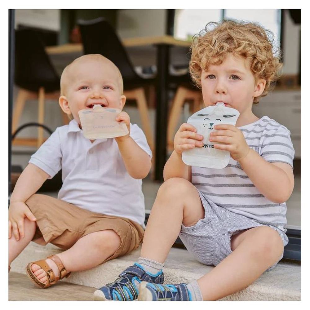 Babymoov - Reusable Baby Food Pouches 150ml - 20pcs