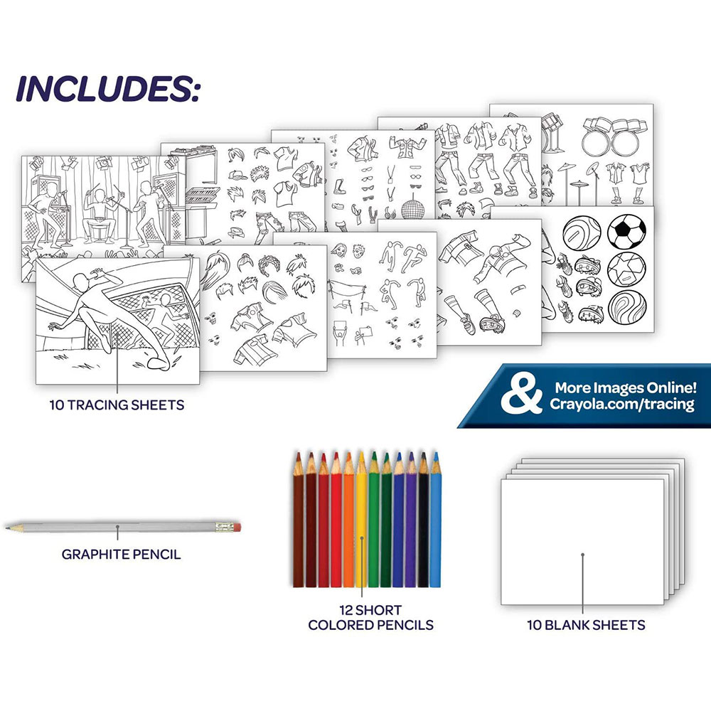 Crayola - Light-Up Tracing Pad For Boys