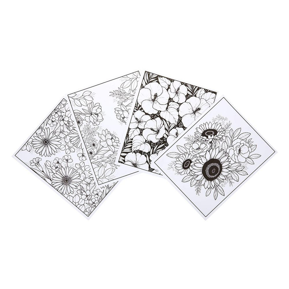 Crayola - 40-Page Coloring Book Colors In Bloom