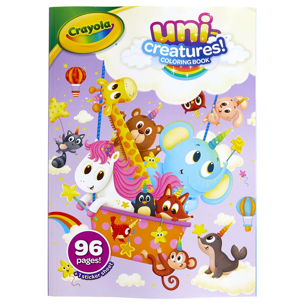Crayola - Uni-Creatures Coloring Book