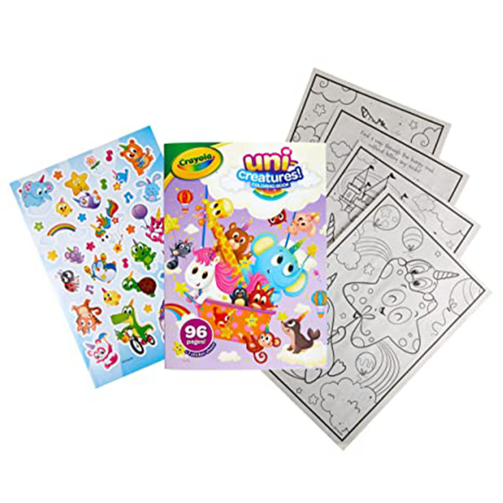 Crayola - Uni-Creatures Coloring Book