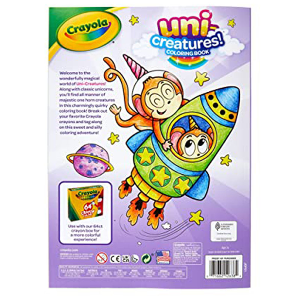 Crayola - Uni-Creatures Coloring Book