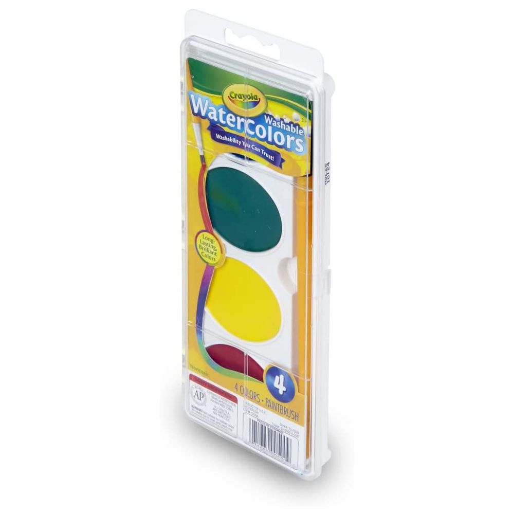Crayola - Watercolors with Plastic Handled Brush