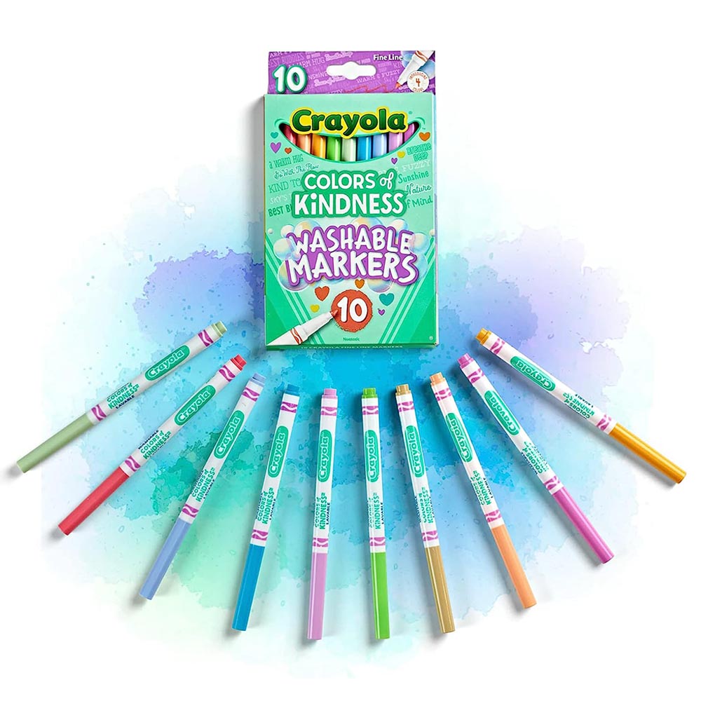 Crayola - Colours of Kindness Special Edition Fine Tip Markers