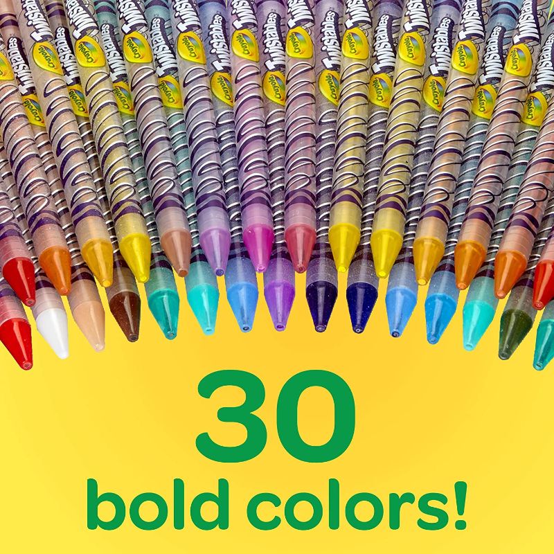 Crayola - Set of 30 Twistables Colored Pencils