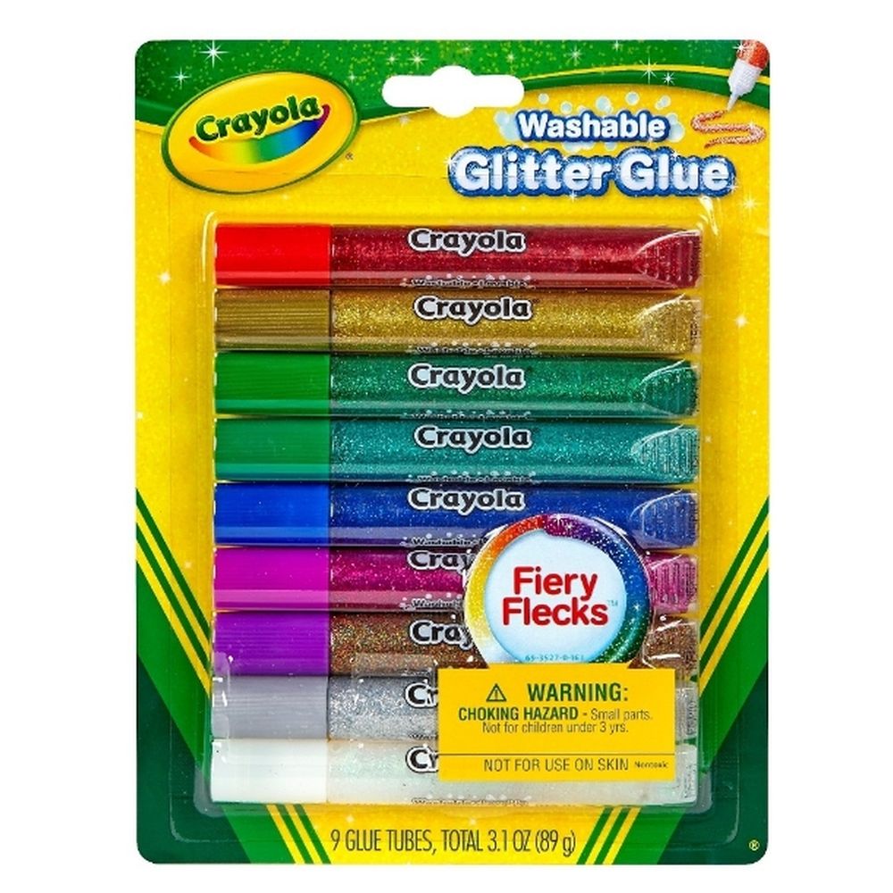 Crayola - 9 Glitter Glue