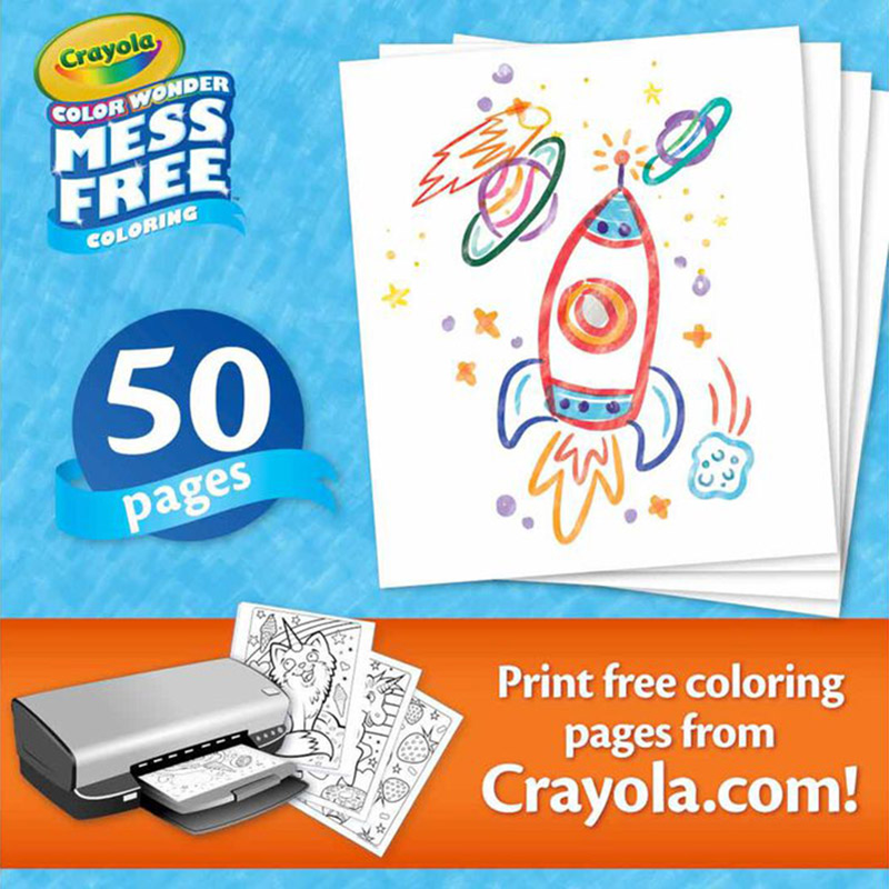 Crayola - Color Wonder Colouring Pages