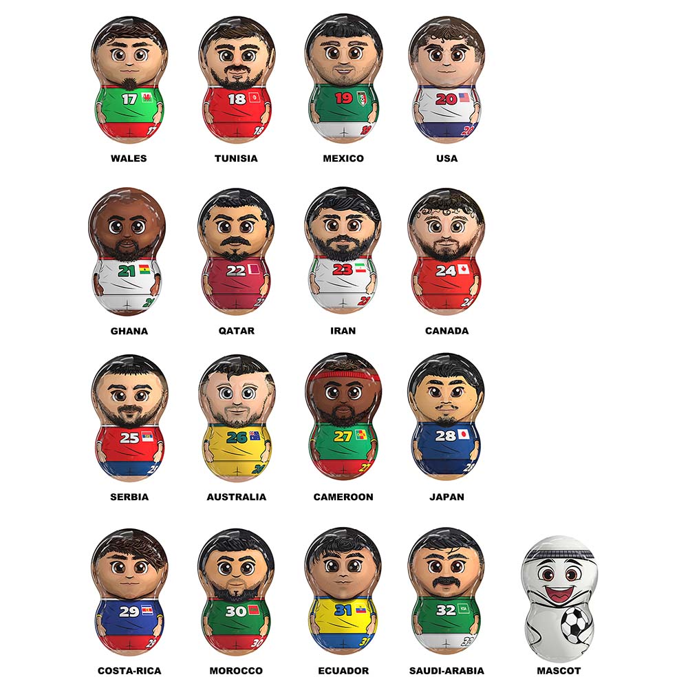 Fifa - World Cup Qatar 2022 Flipperz Lucky Bags - Assorted 1pc
