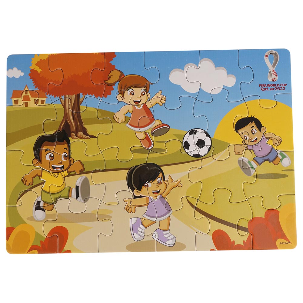 Fifa - World Cup Qatar 2022 Football Jigsaw Puzzle - 24pcs