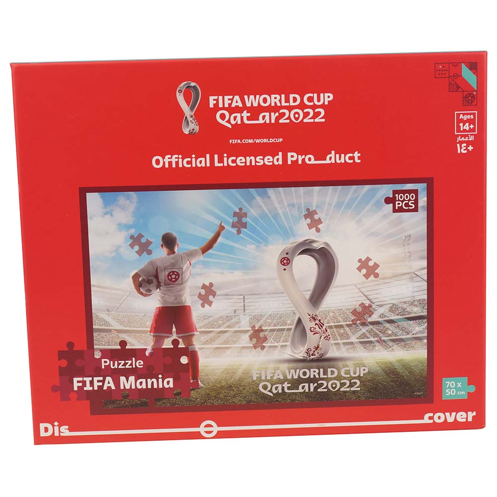 Fifa - World Cup Qatar 2022 Football Mania Jigsaw Puzzle 1000pcs