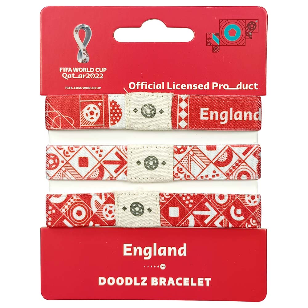 Fifa - World Cup Qatar 2022 Doodlz Bracelet - England