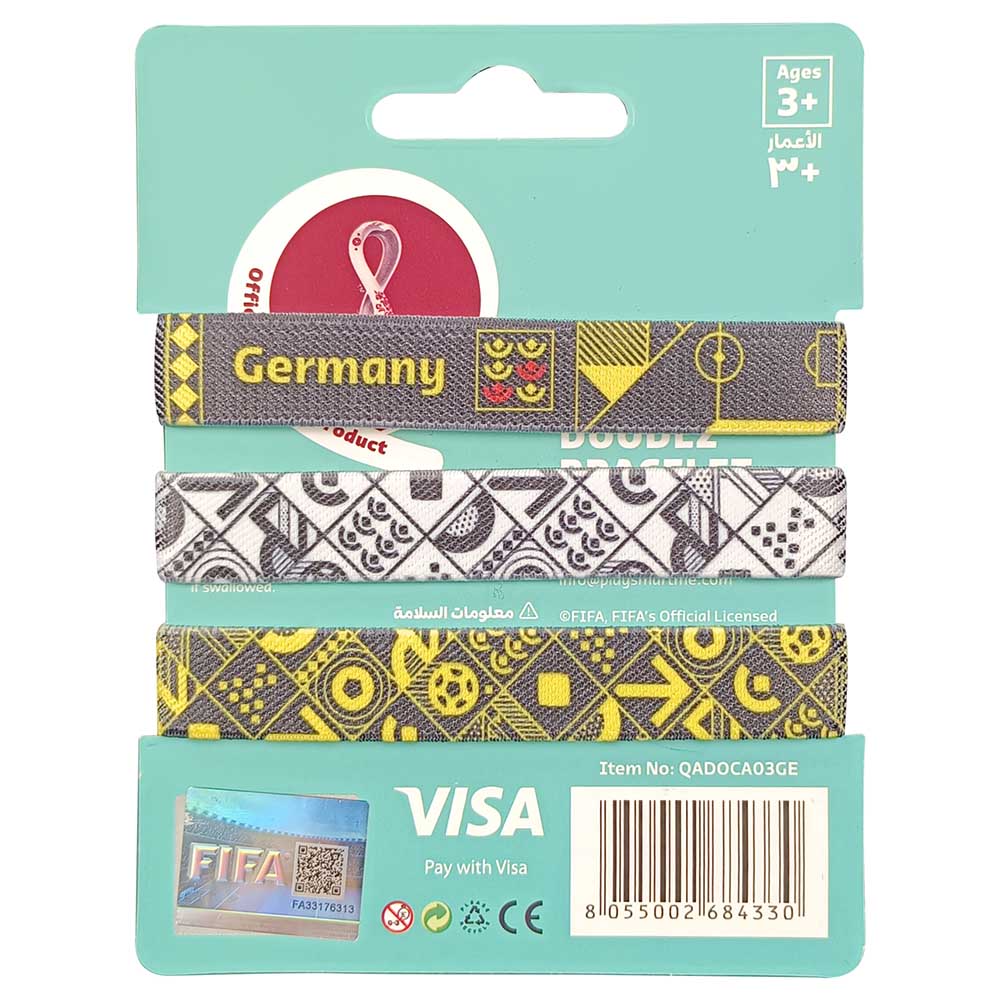 Fifa - World Cup Qatar 2022 Doodlz Bracelet - Germany