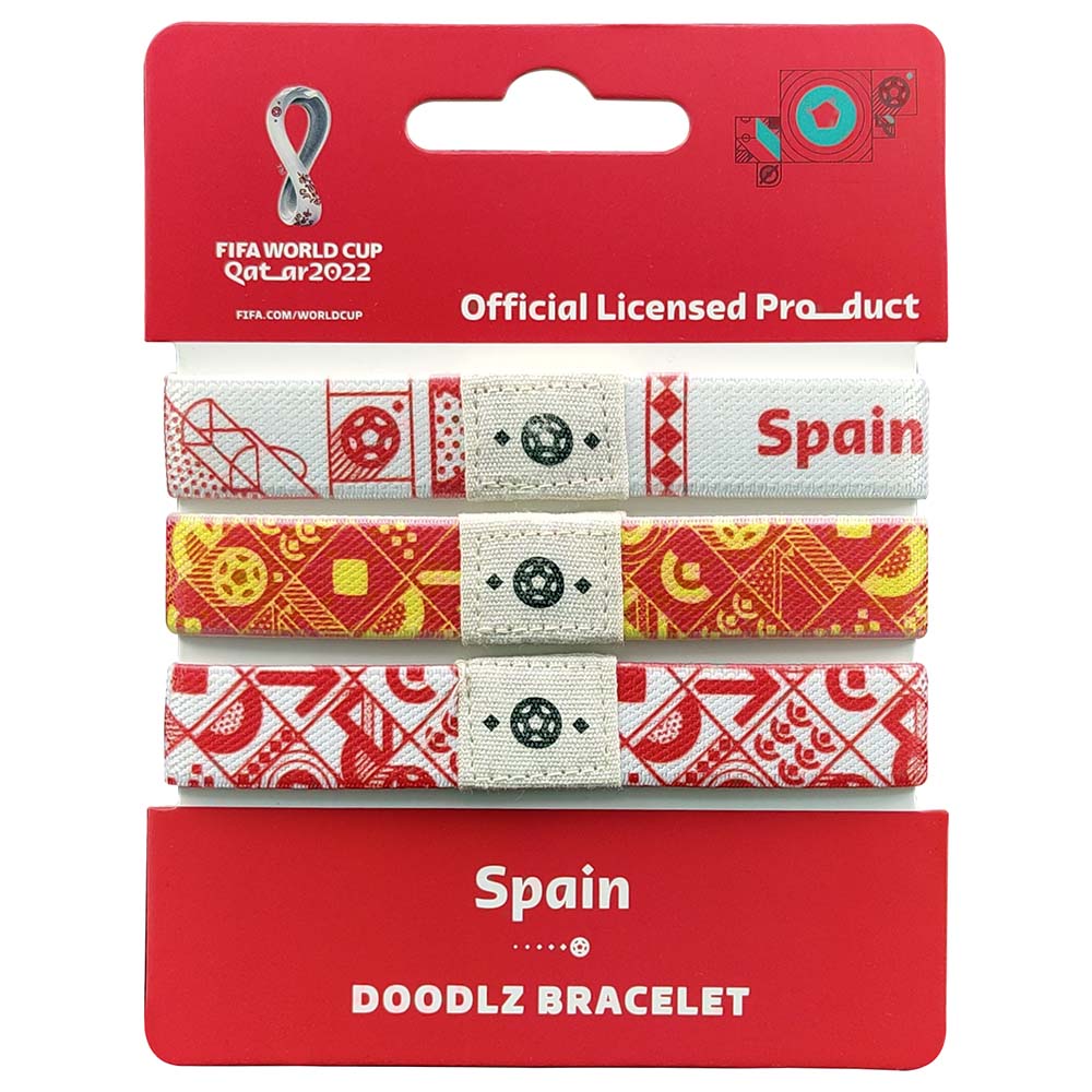Fifa - World Cup Qatar 2022 Doodlz Bracelet - Spain