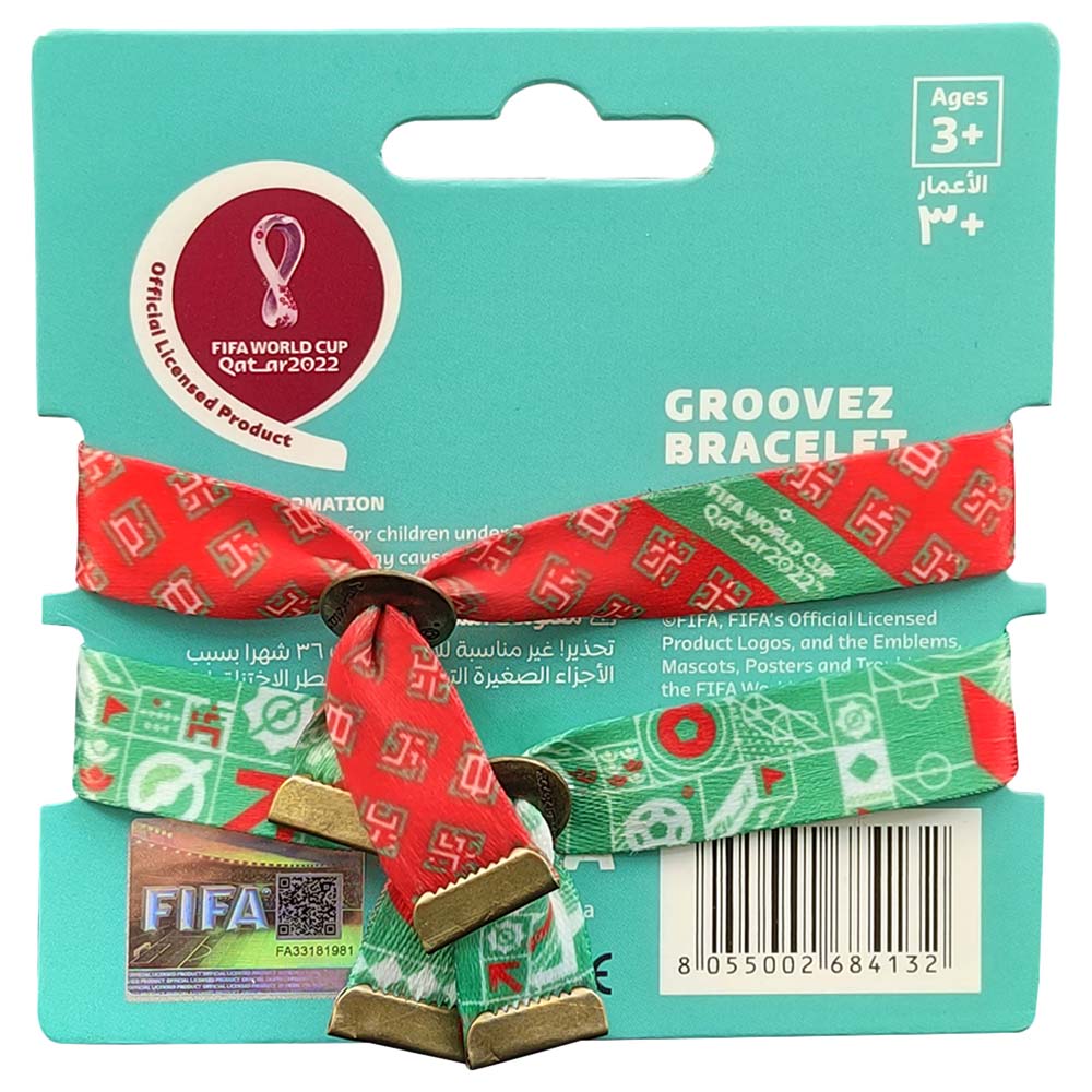 Fifa - World Cup Qatar 2022 Groovez Bracelet - Iran