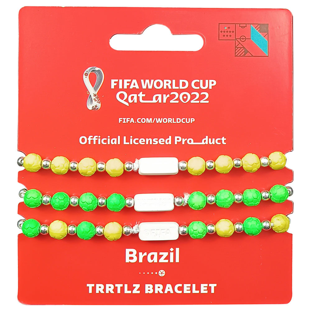 Fifa - World Cup Qatar 2022 Trrtlz Bracelet - Brazil