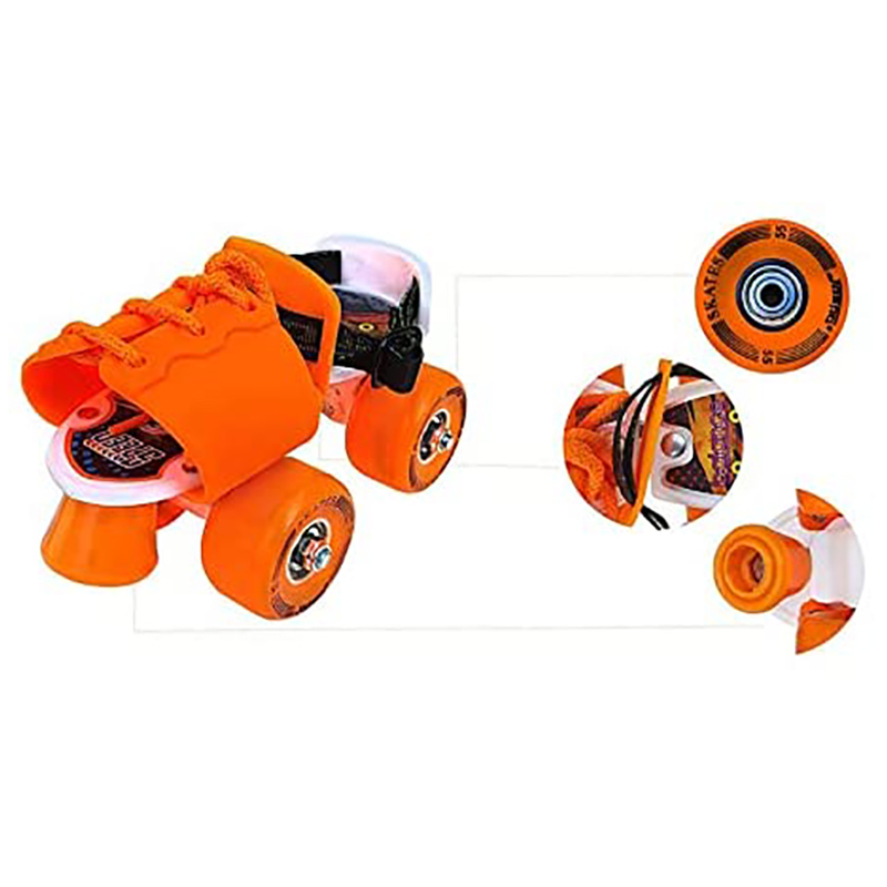Jaspo - Corby Junior Fiber Roller Skates - Orange