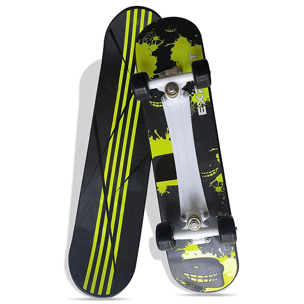 Jaspo - Cruiser Longboard - Black/Yellow