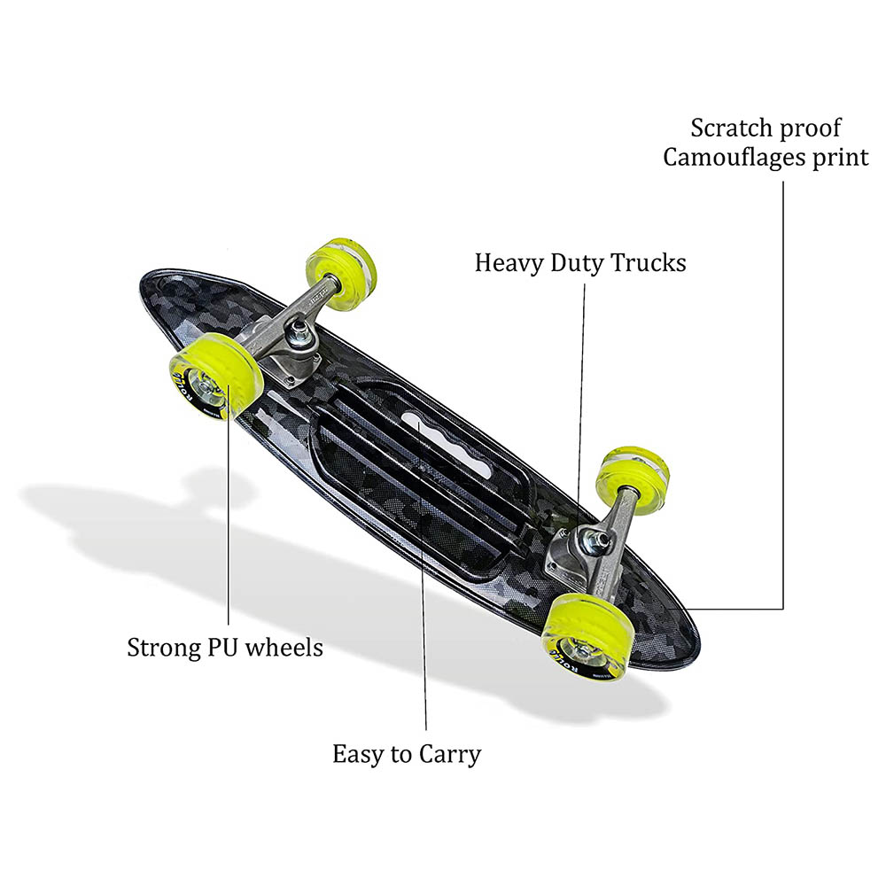 Jaspo - Black Bird Cruiser Skateboard 