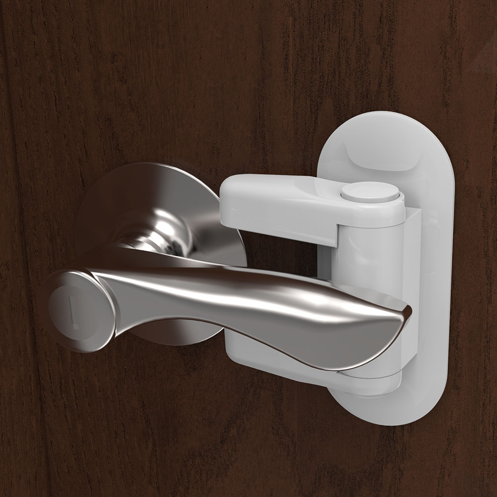 Mini Melody - Lever Door Lock - White