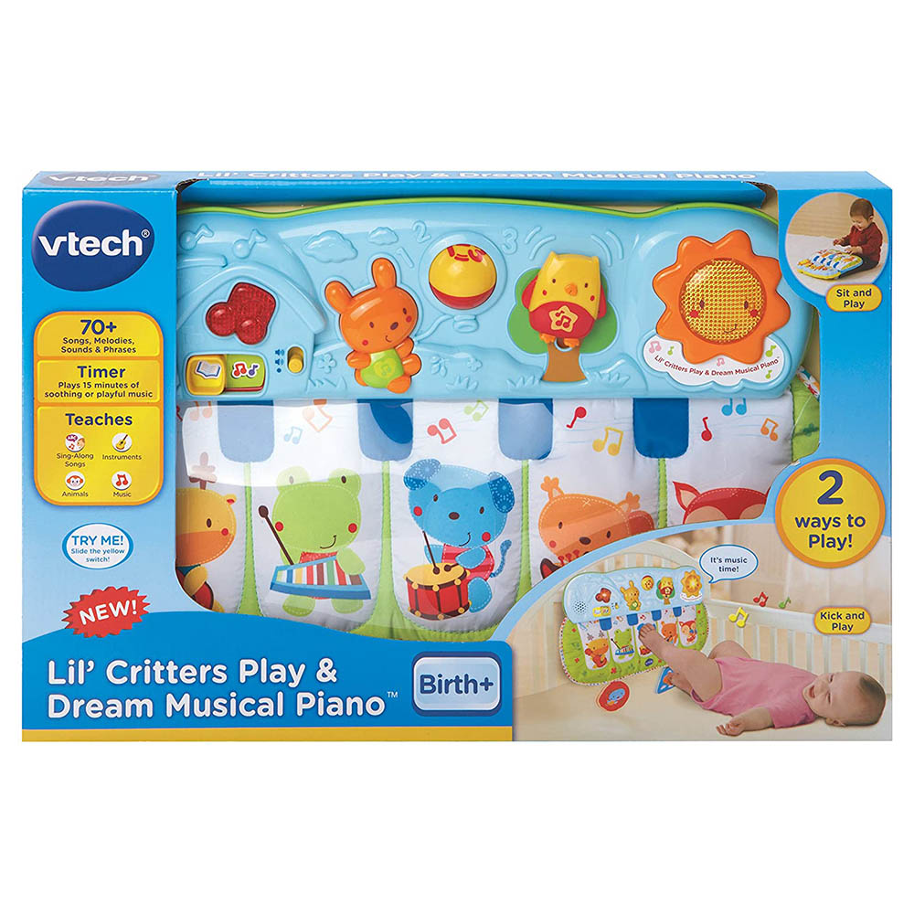 Vtech - Little Friendlies Play & Dream Musical Piano Toy