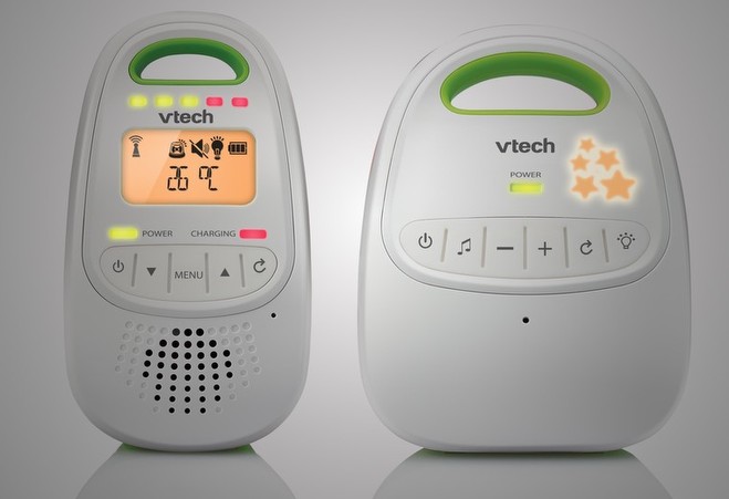 VTech - Digital Audio Baby Monitor with LCD 2-Way Talk - Green