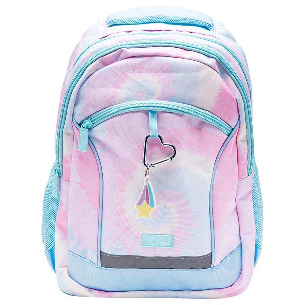Yolo - 2-In-1 School Backpack - Tie Dye - 17-Inch/43.5cm