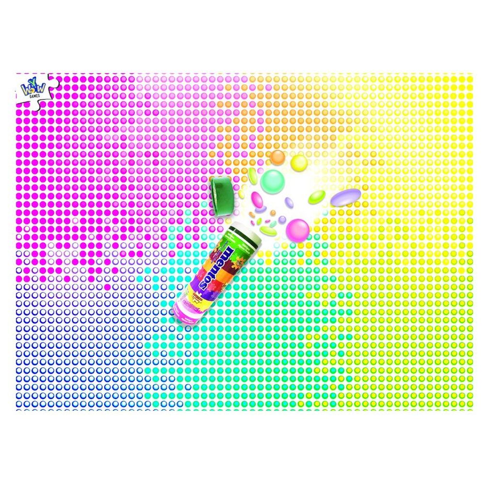 Mentos - SuperSized Puzzles Mentos Rainbow - 1000pcs