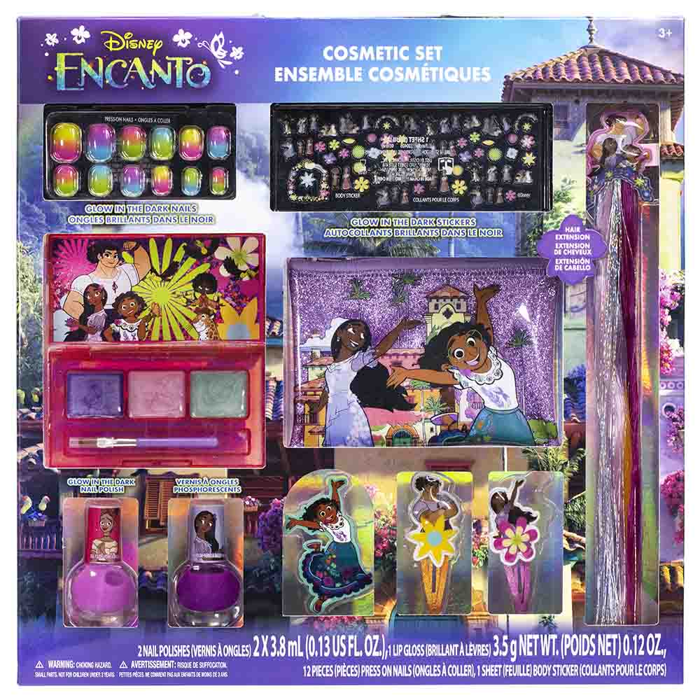 TownleyGirl - Disney Encanto Glow In The Dark Make-Up Set - 18pcs
