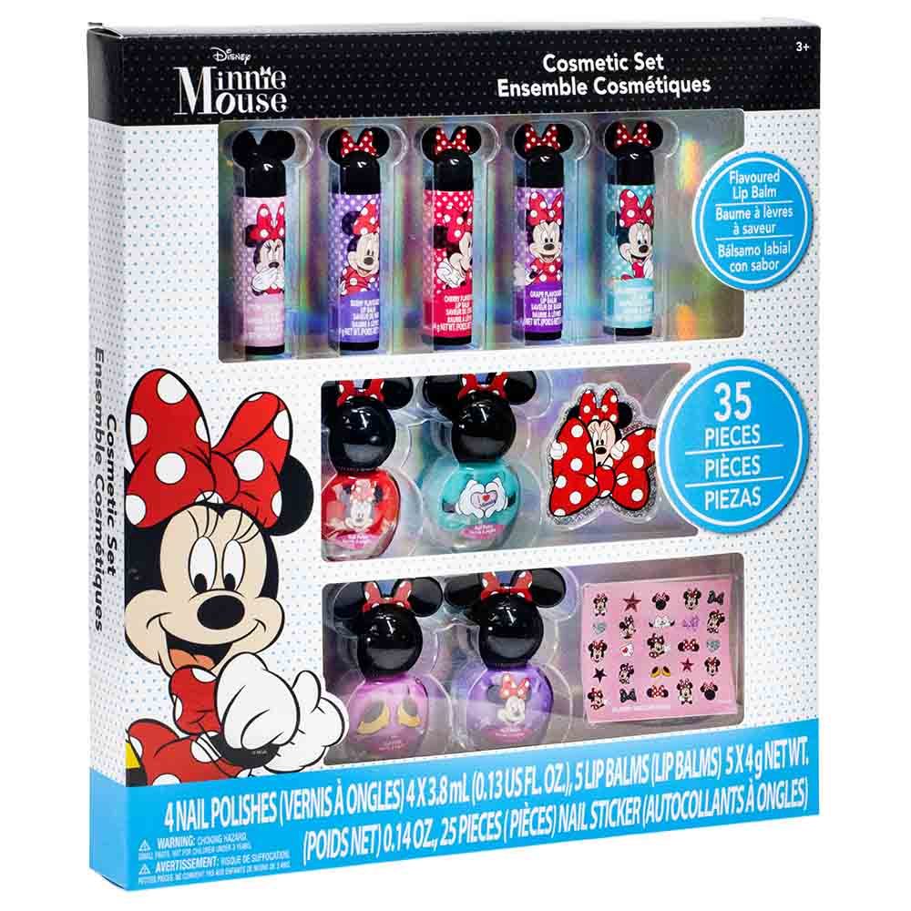 TownleyGirl - Disney Minnie Mouse Sparkly Makeup Set - 35pcs