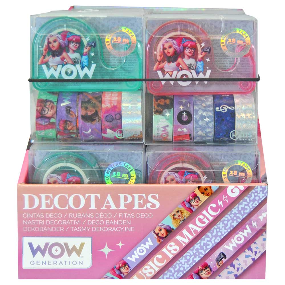 Wow Generation - Decorative Washi Tapes - 5pcs - Style May Vary