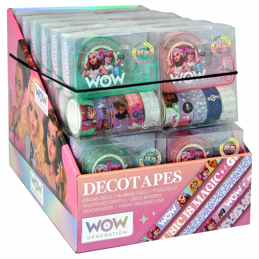 Wow Generation - Decorative Washi Tapes - 5pcs - Style May Vary