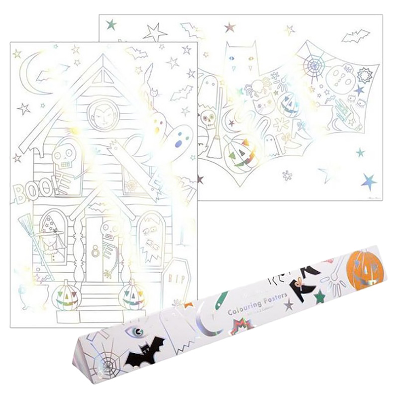 Meri Meri - Halloween Colouring Posters