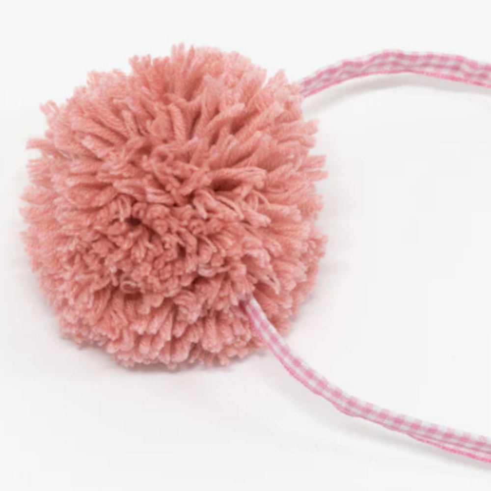 Meri Meri - Pink Pompom Headband - Pink