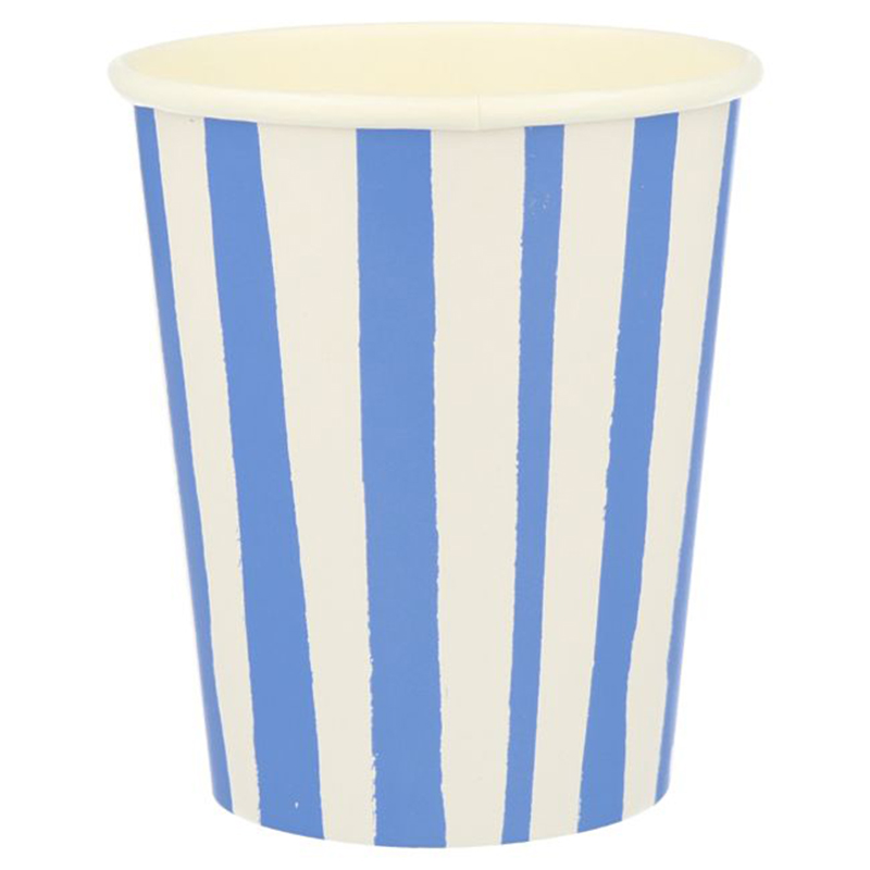 Meri Meri - Mixed Stripe Cups - 8pcs