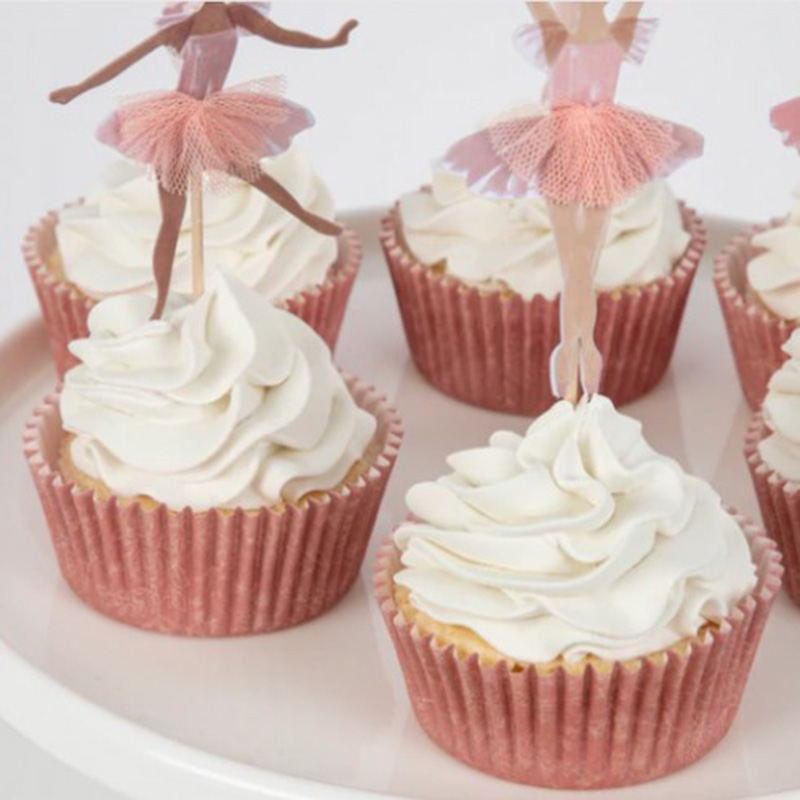 Meri Meri - Ballerina Cupcake Kit - 24Pcs