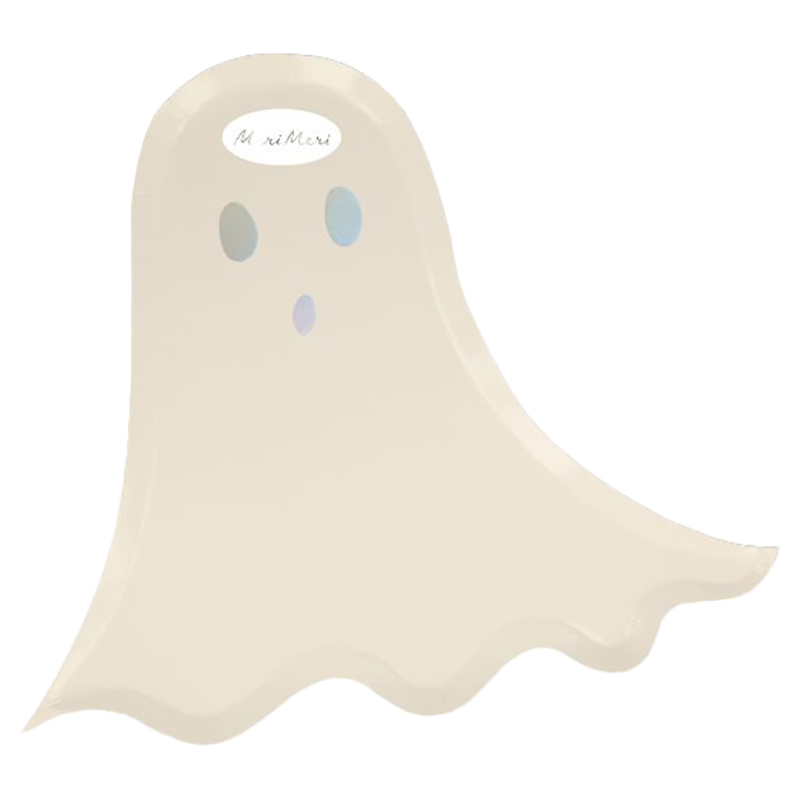 Meri Meri - Ghost Plates - 8pcs
