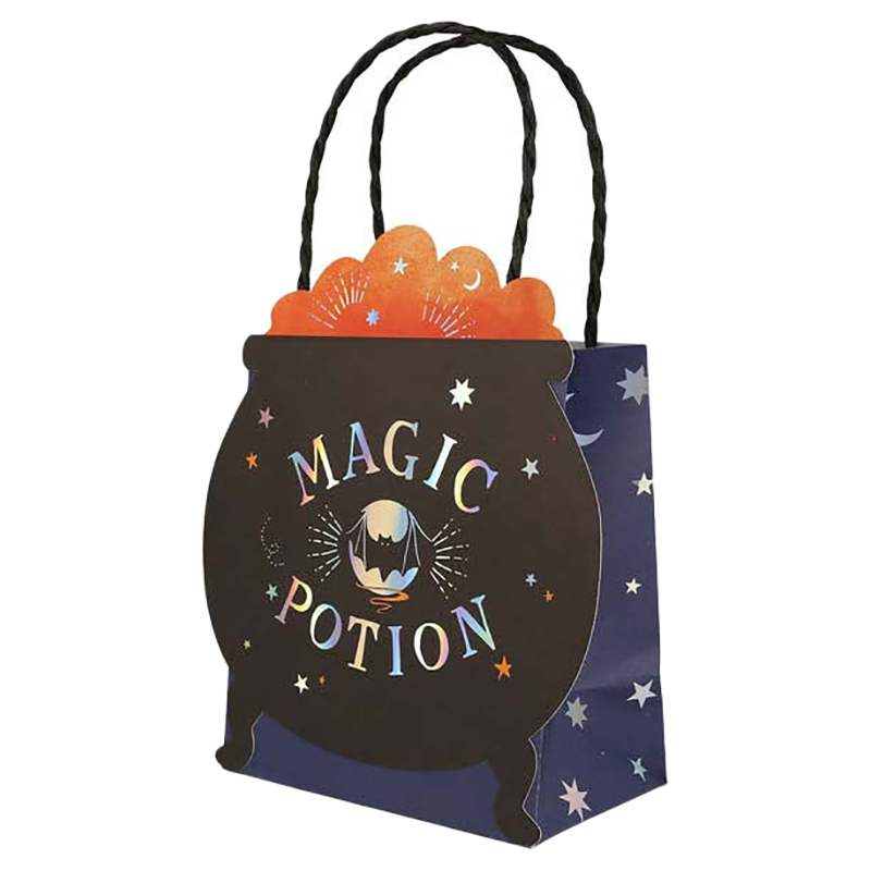Meri Meri - Making Magic Cauldron Party Bags - 8pcs - Black